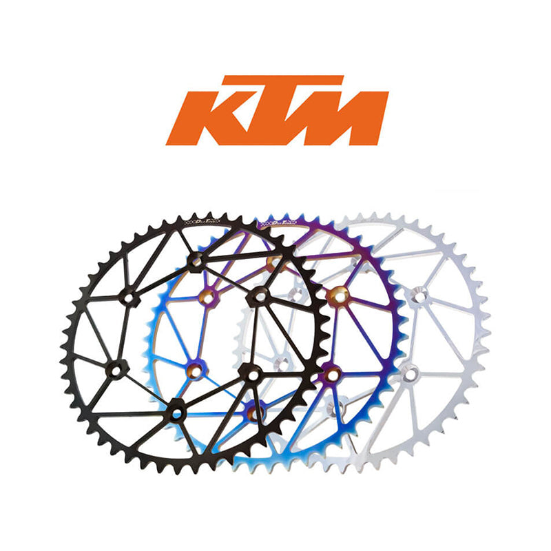Chrome Rear Sprockets - KTM